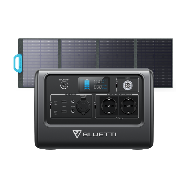 BLUETTI EB70 + PV120 Solar Generator Kit