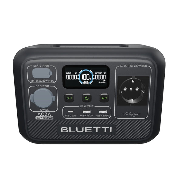 BLUETTI AC2A draagbare krachtcentrale | 300W 204,8Wh