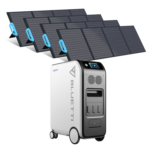 BLUETTI EP500 + 4*PV200 Solar Generator Kit